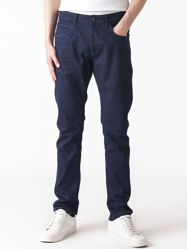 RARE RABBIT Men Night Slim Fit Mid-Rise Cotton Jeans