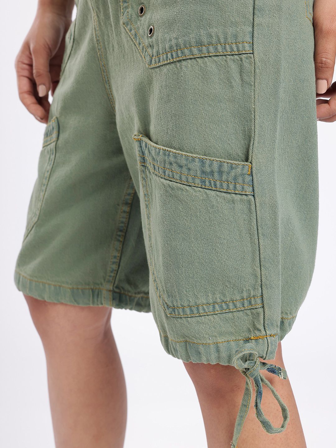 DressBerry Women Urban Savvy Cargo Style Shorts