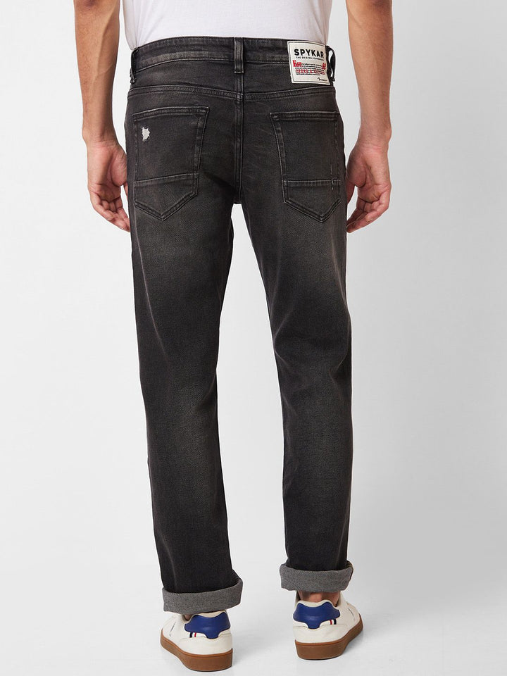SPYKAR Men Relaxed Fit Mildly Distressed Heavy Fade Cotton Jeans