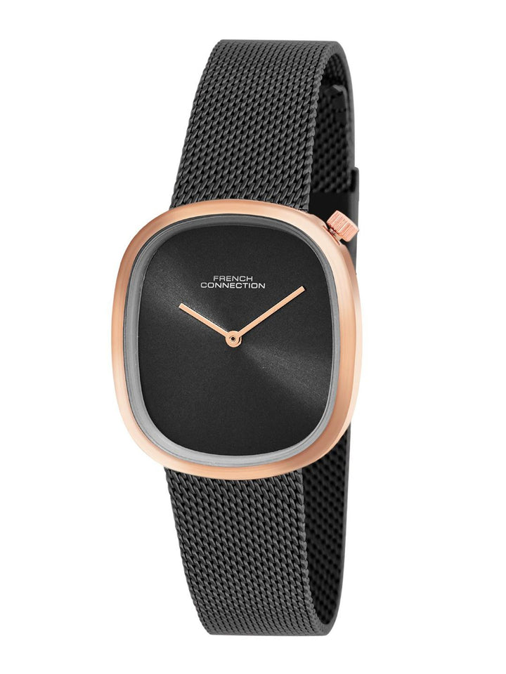 French Connection Women Dial & Stainless Steel Bracelet Style Straps Analogue Watch FCN0112BM
