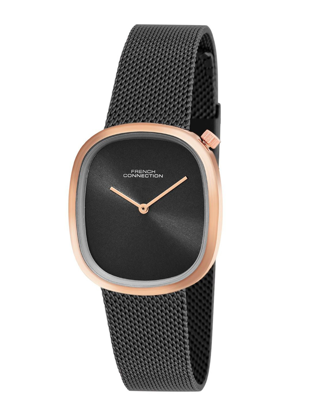 French Connection Women Dial & Stainless Steel Bracelet Style Straps Analogue Watch FCN0112BM