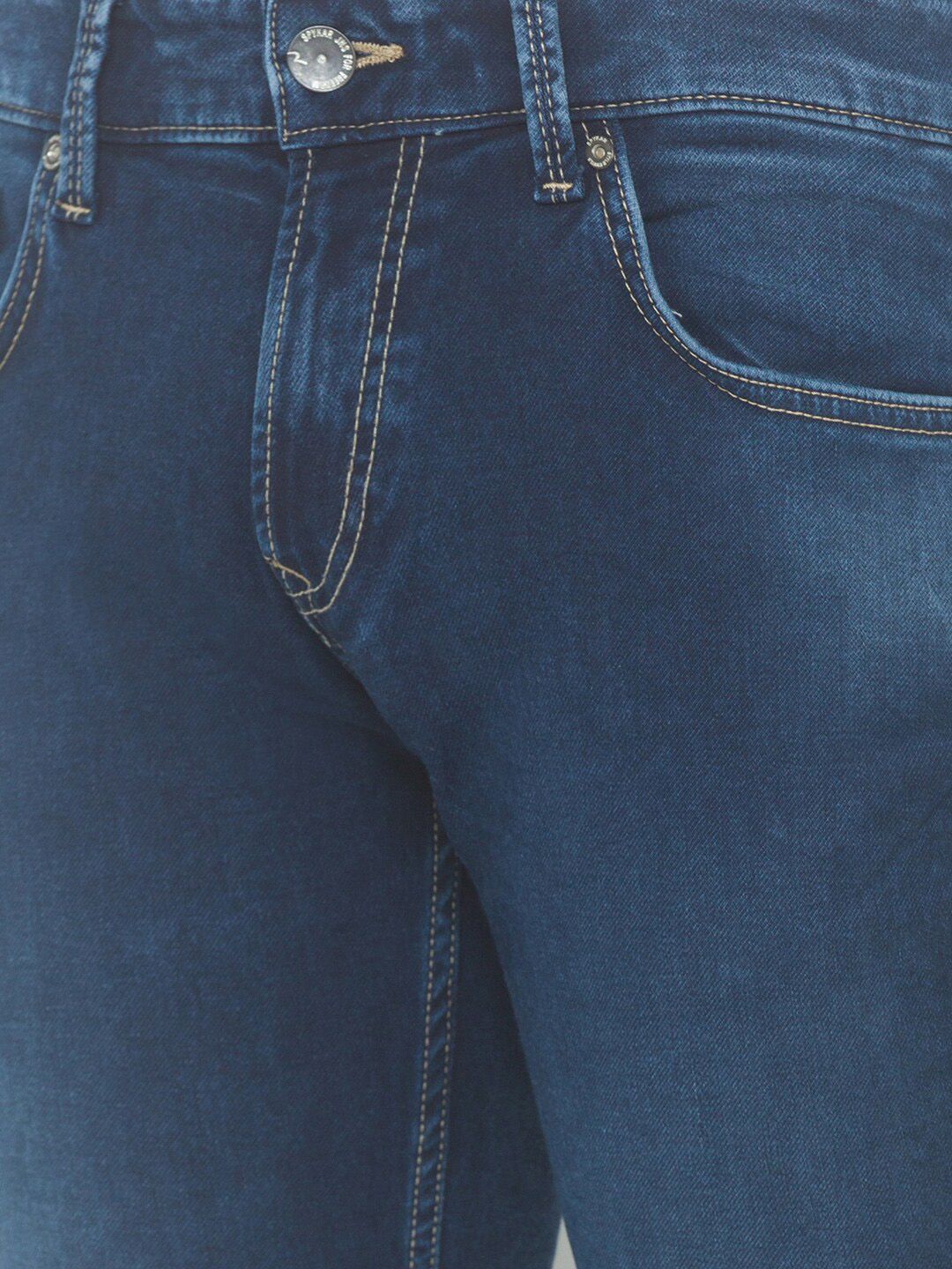 SPYKAR Men Blue Skinny Fit Low-Rise Jeans