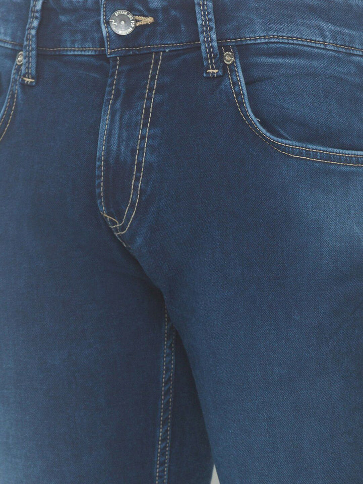 SPYKAR Men Blue Skinny Fit Low-Rise Jeans