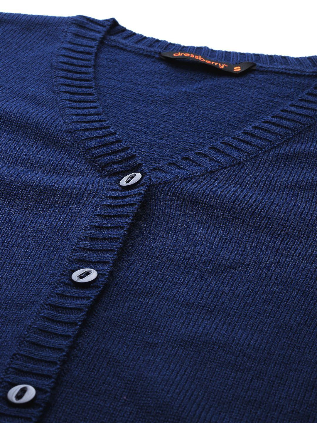 DressBerry Open-Knit Cardigan