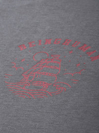 Being Human Pure Cotton Minimal Printed T-shirt