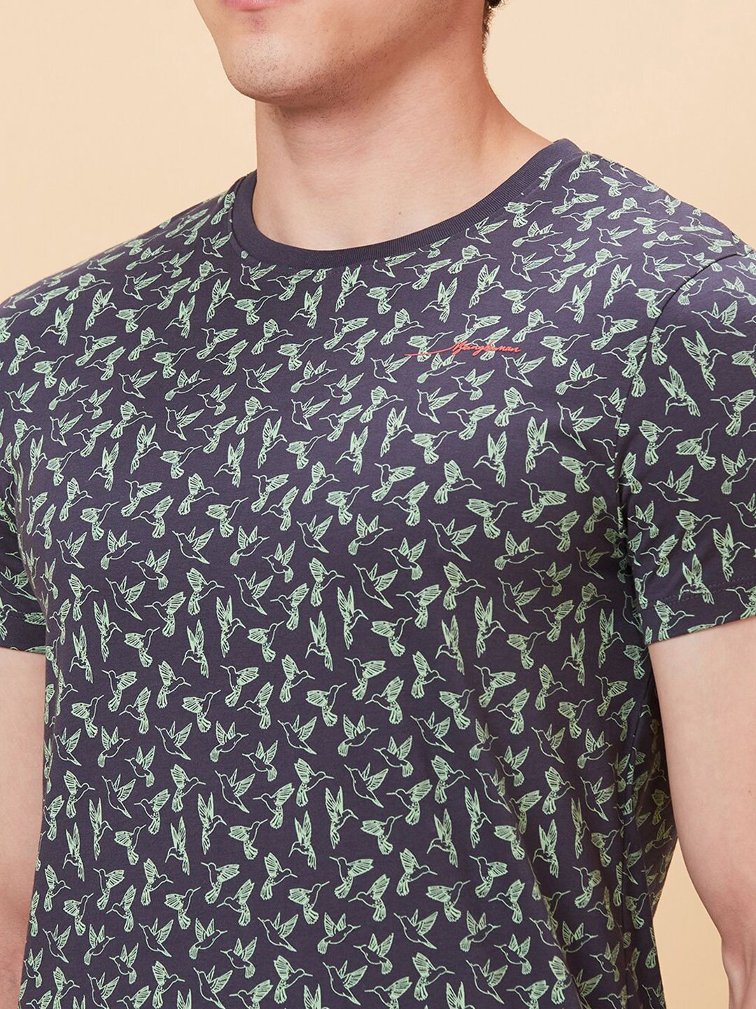 Menjadi T-Shirt Kasual Kasual Catton Cotton Percakapan Manusia