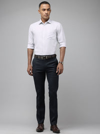 Park Avenue Slim Fit Self Design Opaque Formal Shirt
