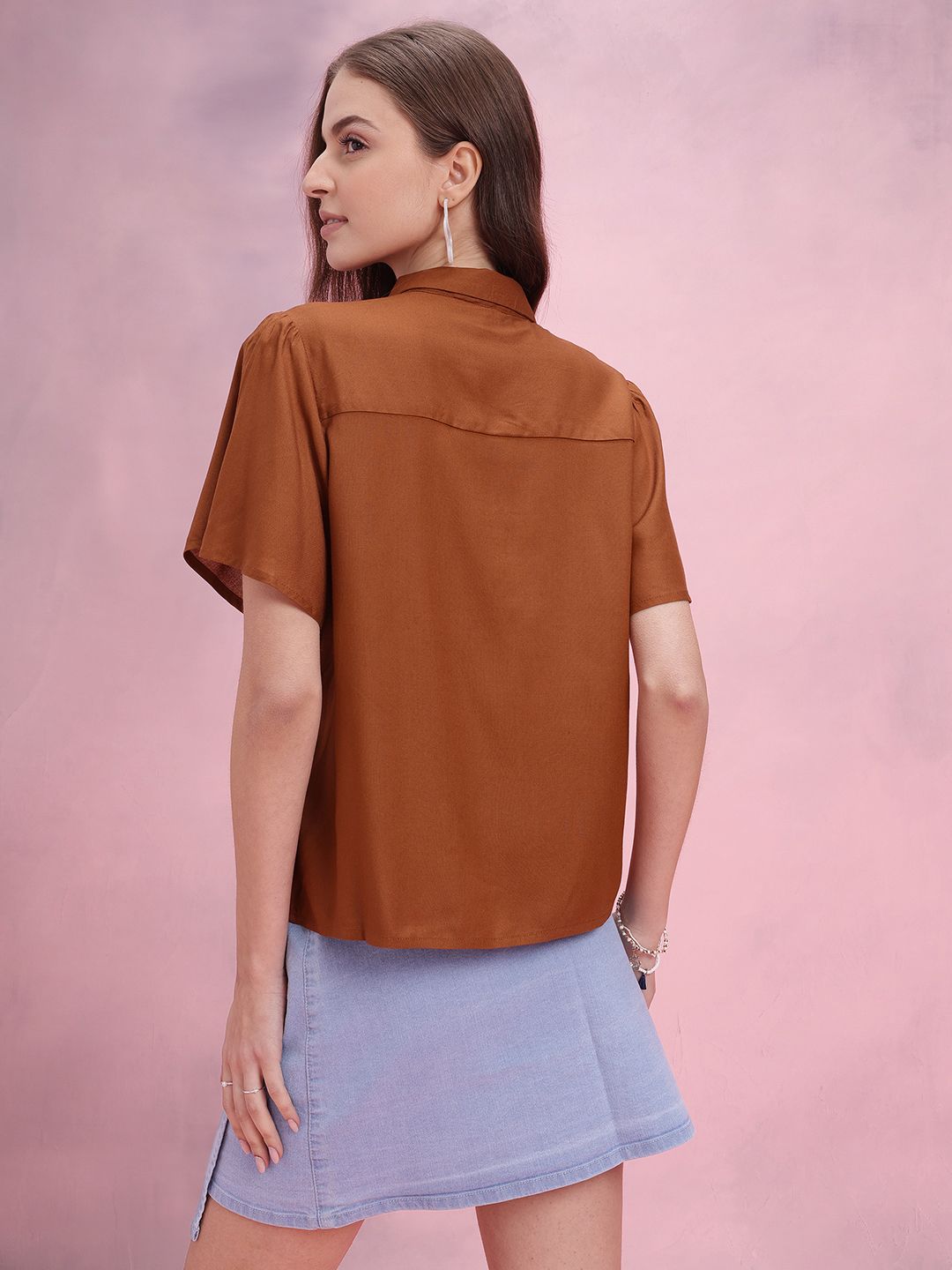 DressBerry Solid Casual Shirt