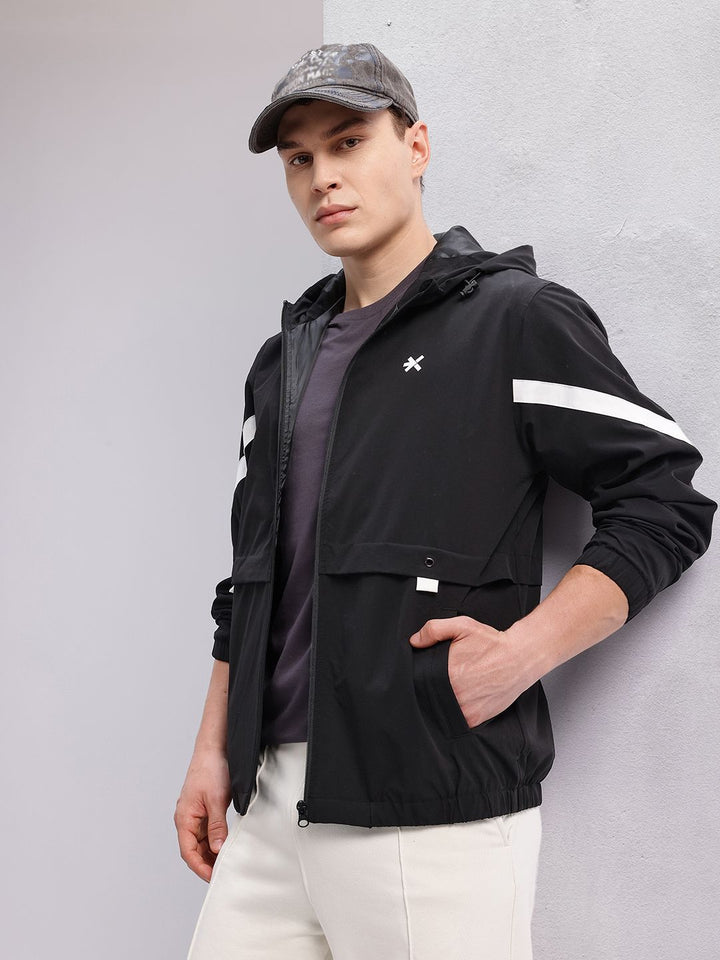 HRX by Hrithik Roshan Rapid-Dry Hooded Lifestyle Sporty Jacket