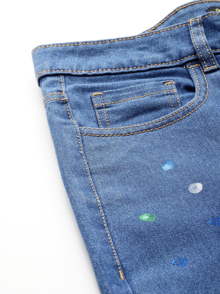 DressBerry Women Slim Flared Stretchable Jeans
