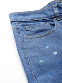 DressBerry Women Slim Flared Stretchable Jeans
