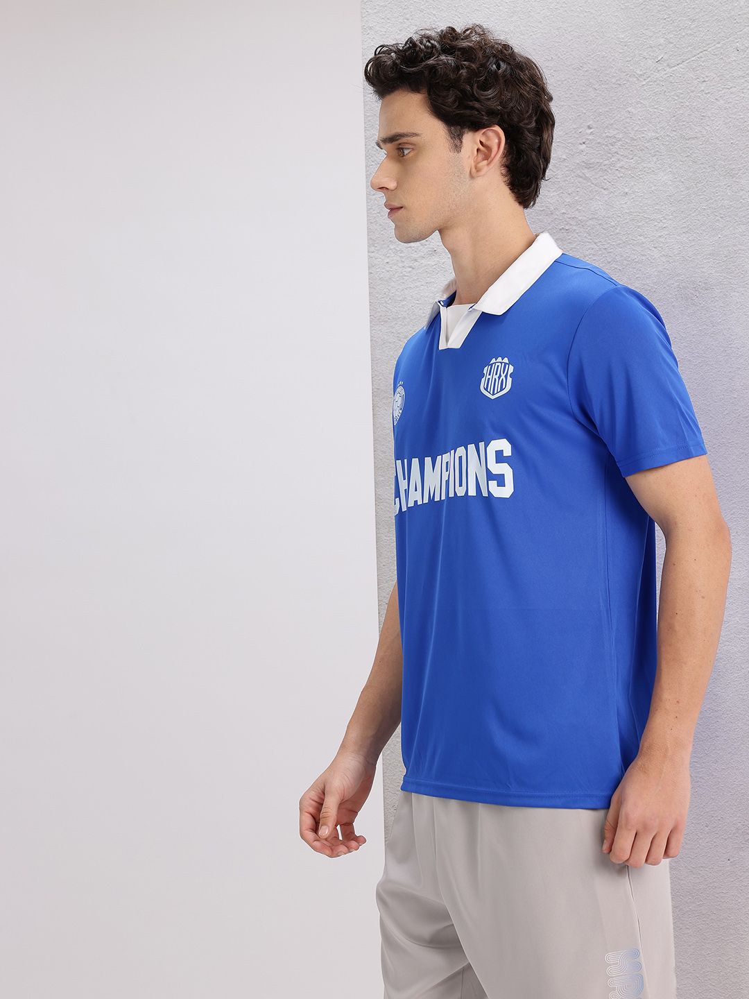 HRX by Hrithik Roshan Printed Rapid-Dry Football Jersey