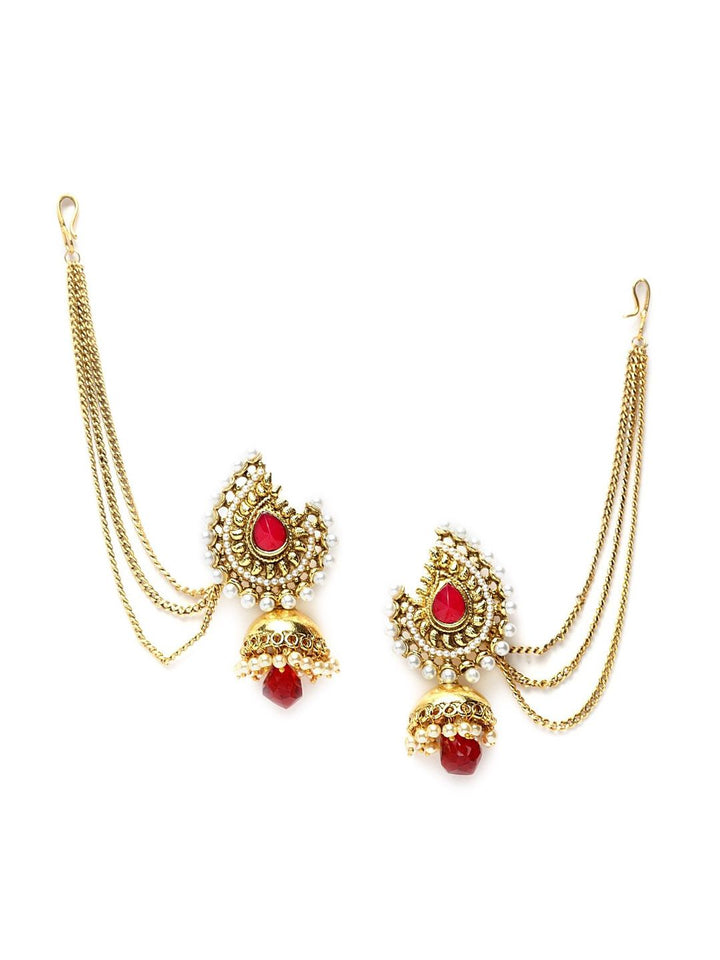 Jhumkas Bersalut Emas PANASH