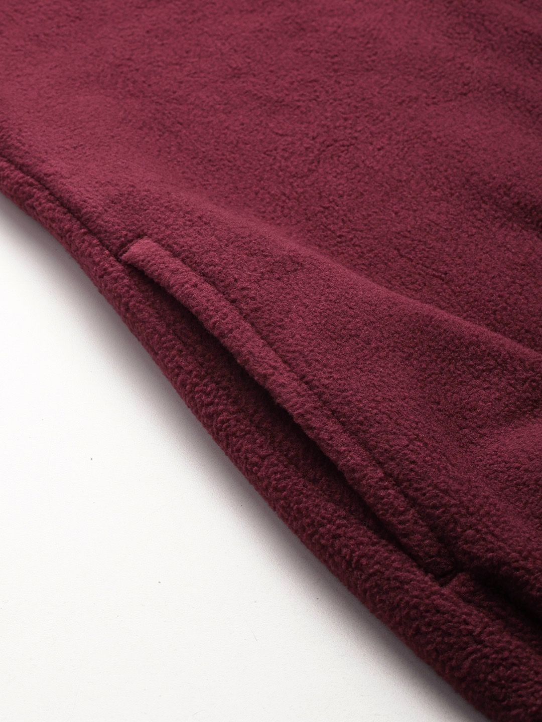 HRX by Hrithik Roshan Mock Collar Fleece Sweatshirt