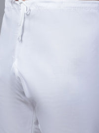 SOJANYA Men Leheriya Embroidered Sequinned Pure Cotton Kurta With Churidar & Nehru Kurta