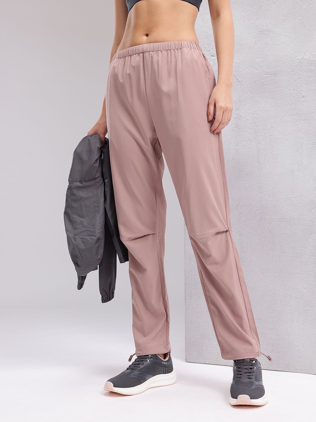 HRX by Hrithik Roshan Women Pleated Detail Lifestyle Track Pants