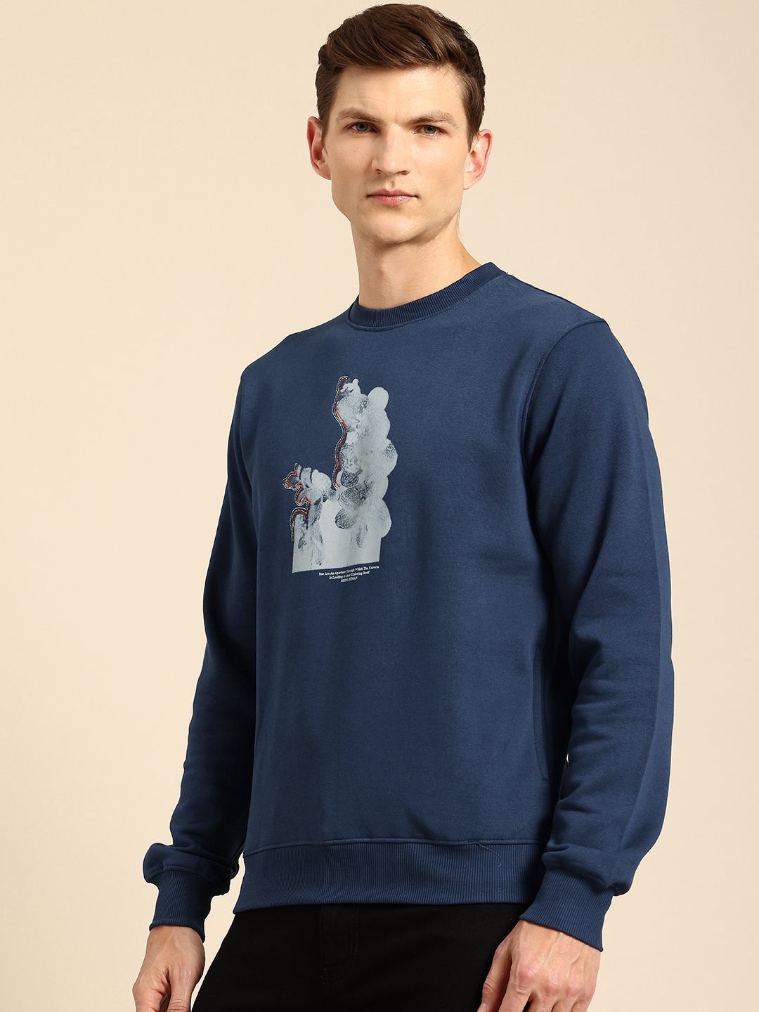 Being Human Graphic Printed Sweatshirt