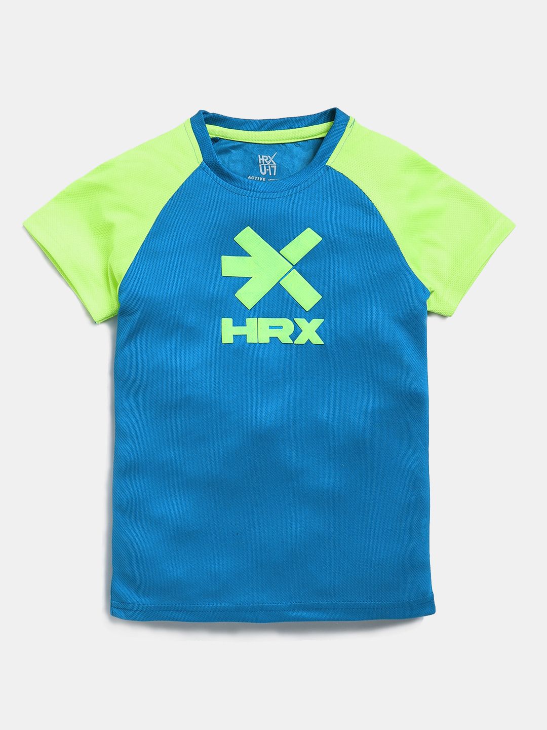 HRX by Hrithik Roshan Boys Brand Logo Printed T-shirt