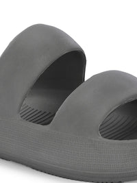 HRX by Hrithik Roshan Men Olive Green Rubber Sliders