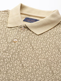 Park Avenue Printed Polo Collar T-shirt