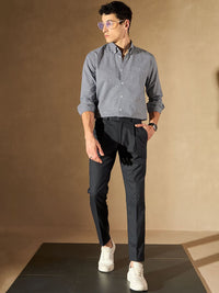 DENNISON Tapered Fit Pleated Trouser
