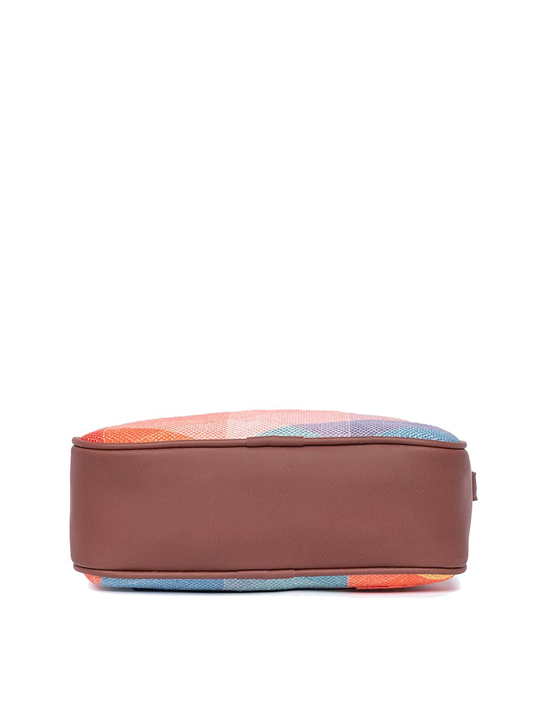 ZOUK Women Colourblocked Structured Sling Bag