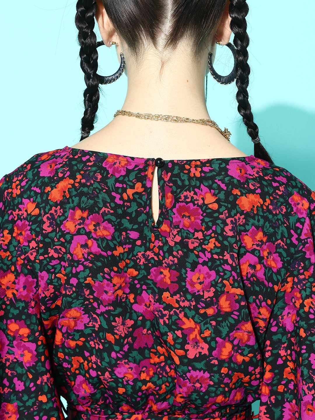 Jumpsuit Berrylush Floral Printed