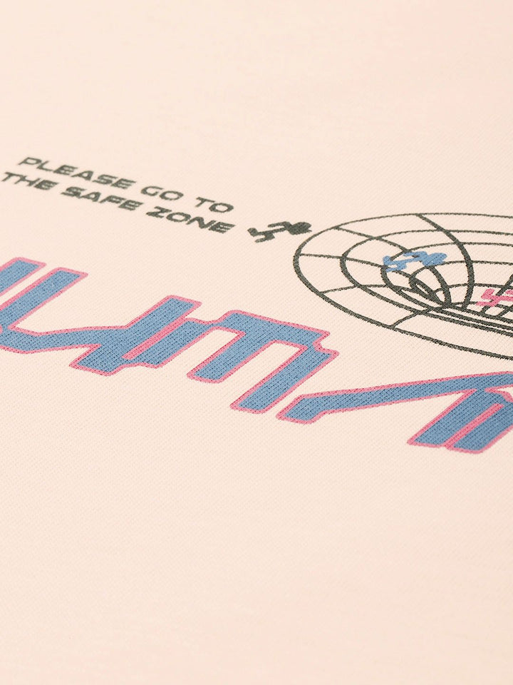 Being Human Graphic & Brand Logo Printed Pure Cotton Easy Fit T-shirt