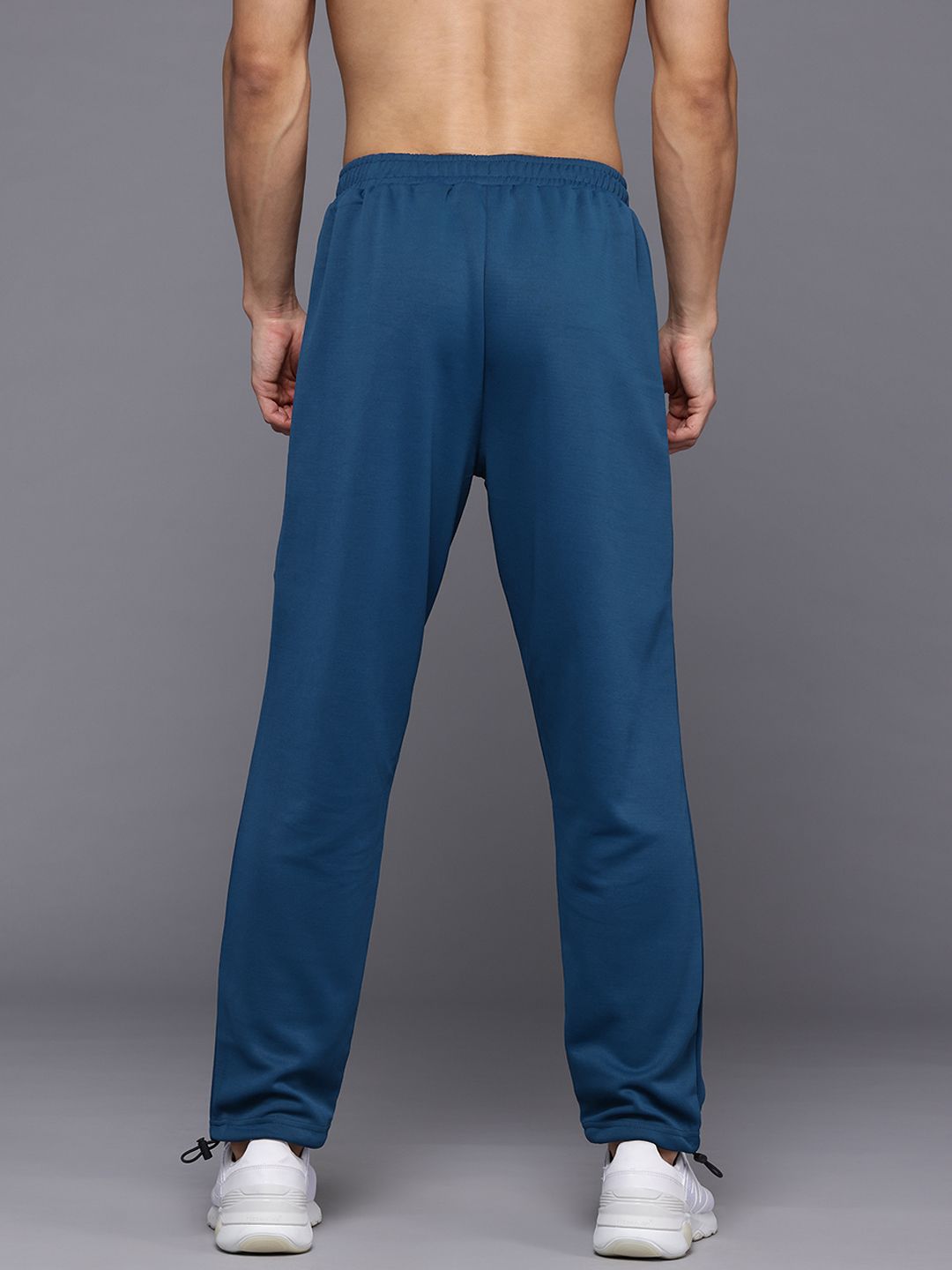 HRX by Hrithik Roshan Men Rapid-Dry Training Track Pants with Toggle-Hem