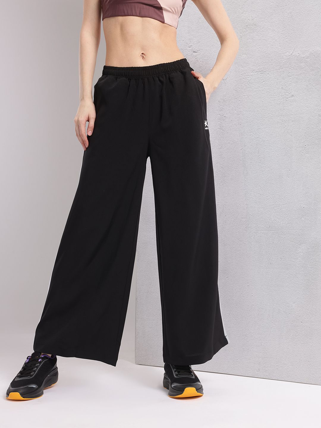 HRX by Hrithik Roshan Women Side Stripe Rapid-Dry Training Track Pants