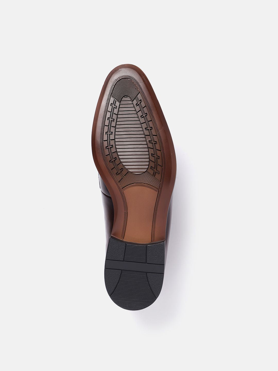 House of Pataudi Men Slip-On Formal Shoes With Tassel Detailing