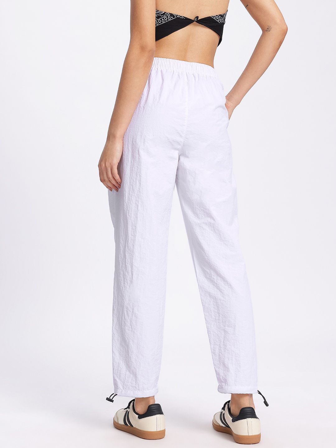 DressBerry Women Toggled Edge Track Pants
