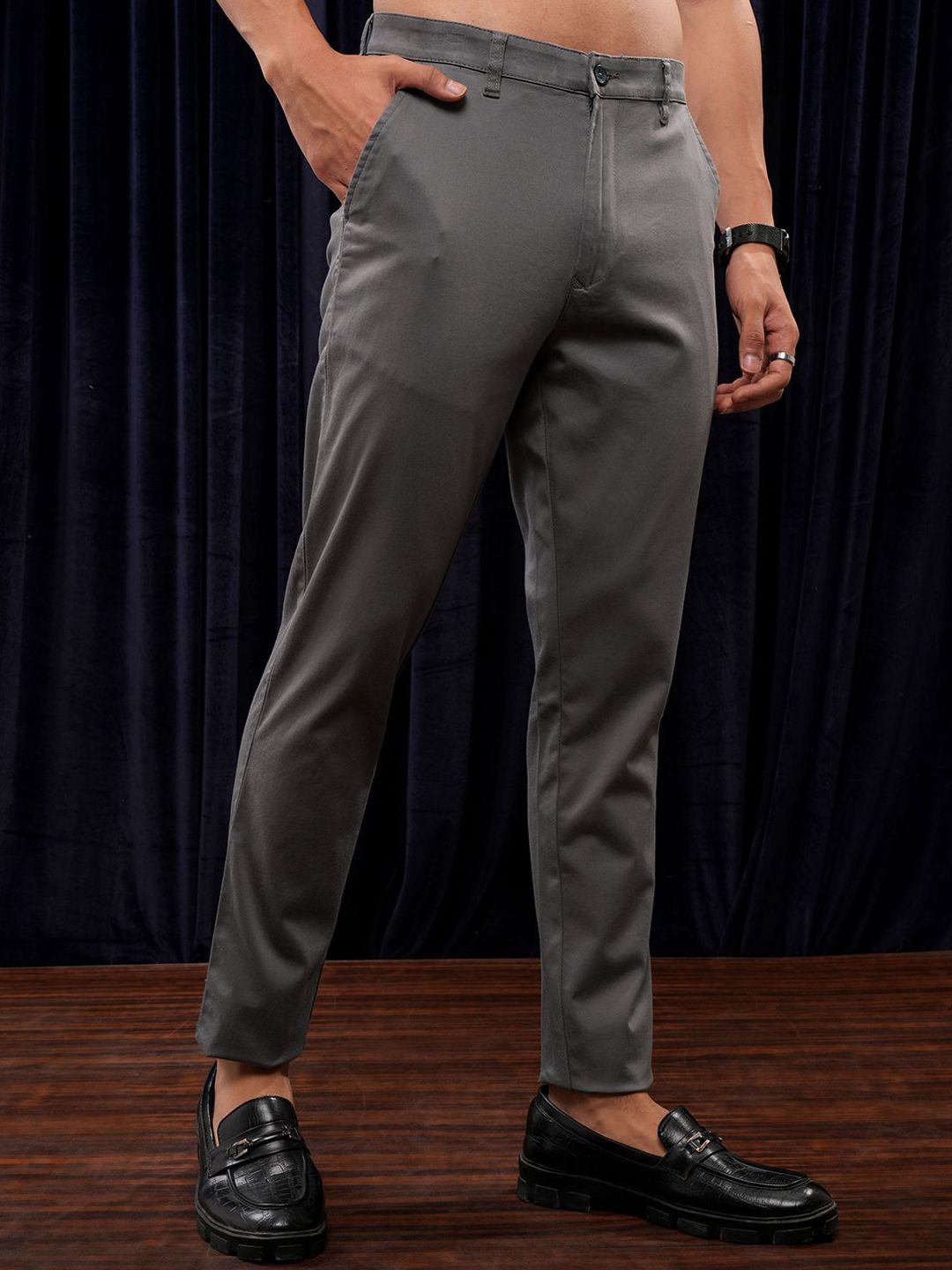 HIGHLANDER Premium Satin Chino Trousers
