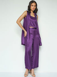 AND Shoulder Straps Top With Trousers & Jacket Co-Ords
