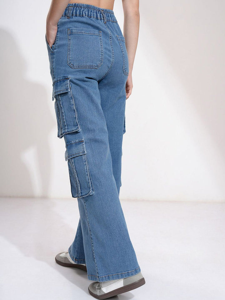 Street By Tokyo Talkies Women Straight Fit Stretchable Jeans