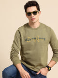 Being Human Pure Cotton Typography Printed Sweatshirt
