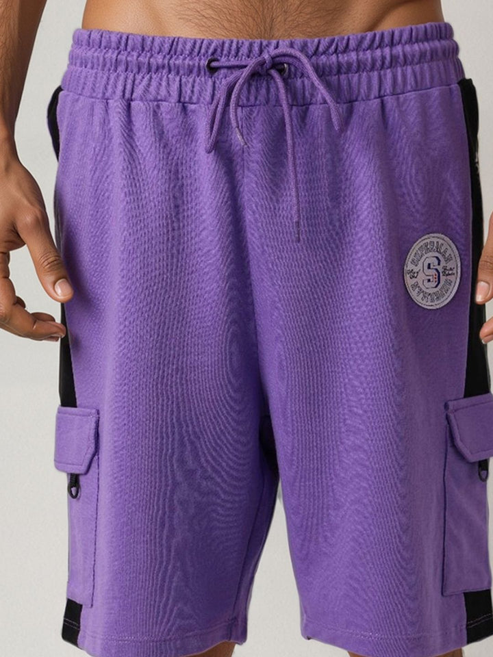 The Indian Garage Co. Men Superman Printed Oversized Fit Shorts