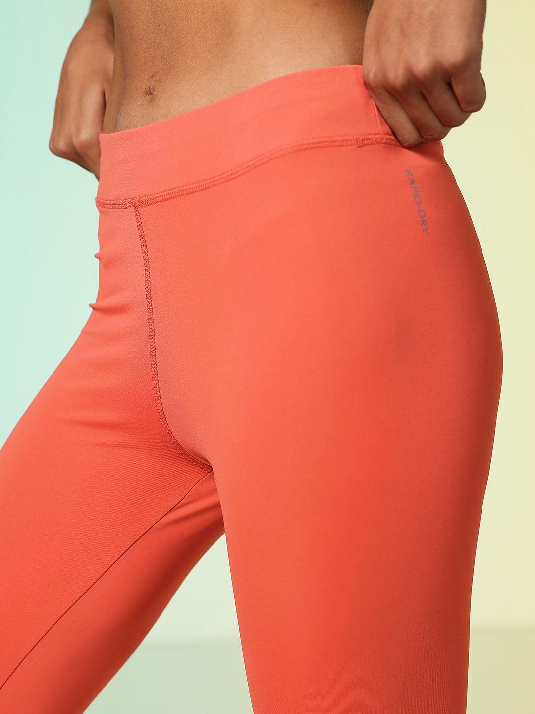 HRX by Hrithik Roshan Women Unity Story Rapid-Dry Printed Training Tights