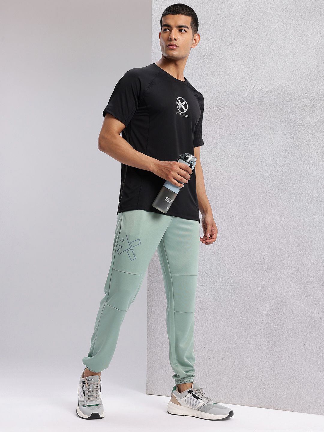 HRX by Hrithik Roshan Men Panelled Rapid-Dry Running Joggers