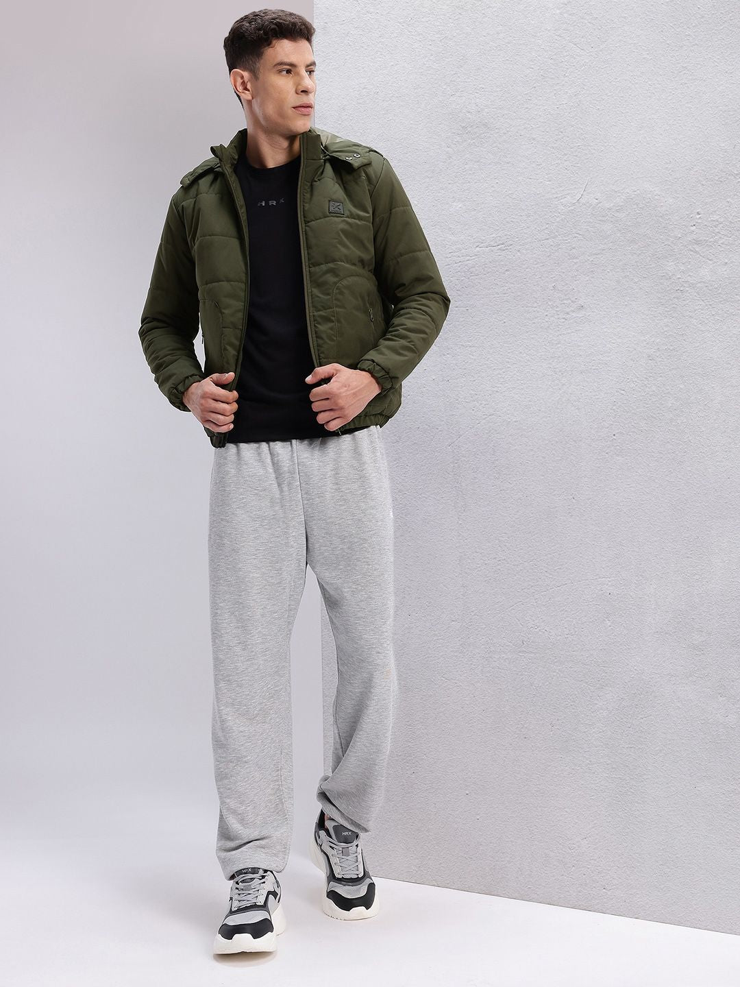 HRX by Hrithik Roshan Hooded Padded Lifestyle Jacket