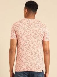Being Human Tropical Printed Pure Cotton T-shirt