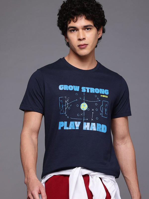HRX by Hrithik Roshan Men Typography Printed T-shirt
