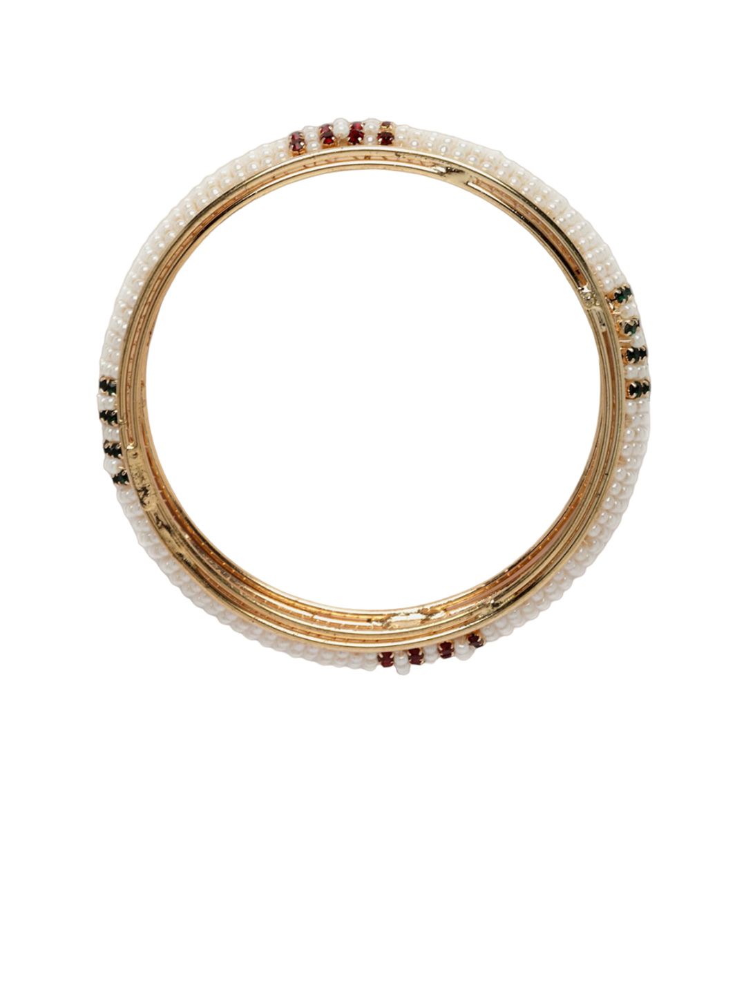 Set PANASH 2 Gelang Manik Mutiara Bersalut Emas