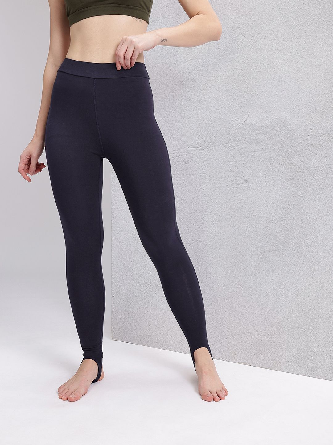 HRX by Hrithik Roshan Women Heel-Loop Yoga Tights