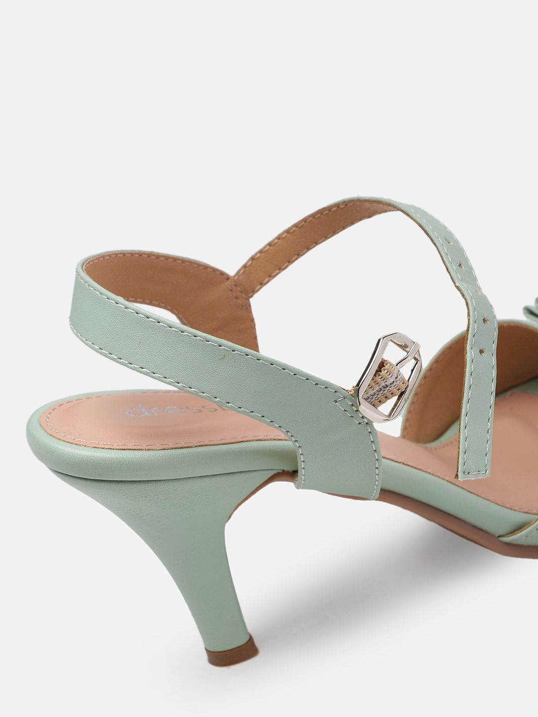 DressBerry Slim Heel Sandals with Bows