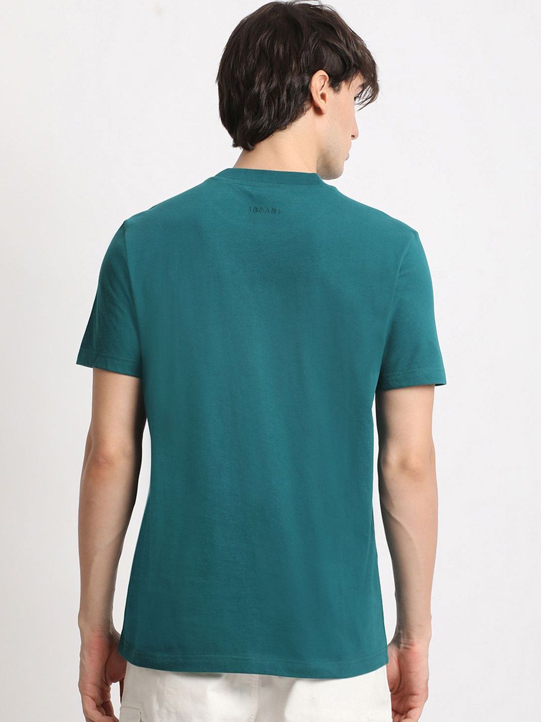 THE BEAR HOUSE Round Neck Pure Cotton Regular Fit T-shirt