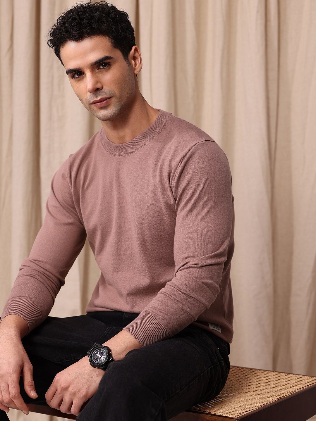 Mr Bowerbird Tailored Fit Pullover Sweater