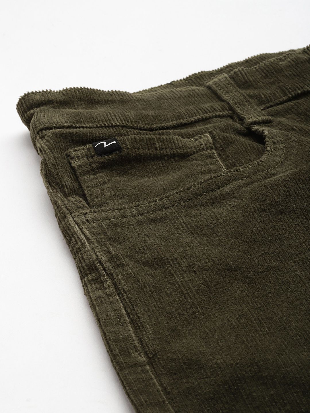 SPYKAR Men Corduroy Chinos Trousers