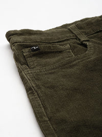SPYKAR Men Corduroy Chinos Trousers