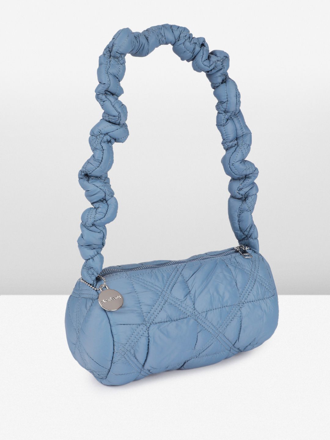 DressBerry Textured Structured Shoulder Bag With Quilted